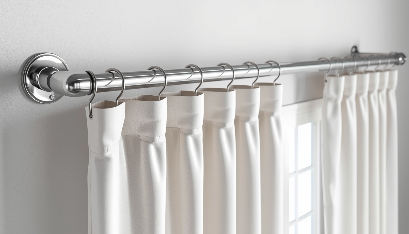 Sistema de rieles para cortinas